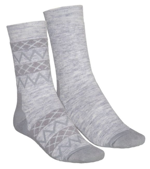 johaug-grey.png Sokkar, Johaug Wool Socks, Grey - Image 1