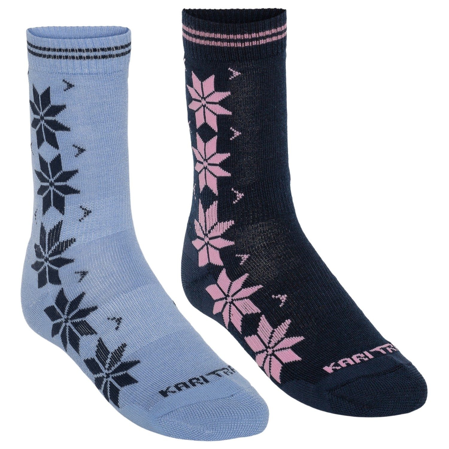 kari-traa-womens-vinst-wool-sock-2-pack-merino-socks.jpg Sokkar, KariTraa, Vinst, 2pk, ROY - Image 1