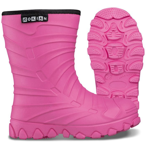 Stígvél, Nokian Light, barna, bleik