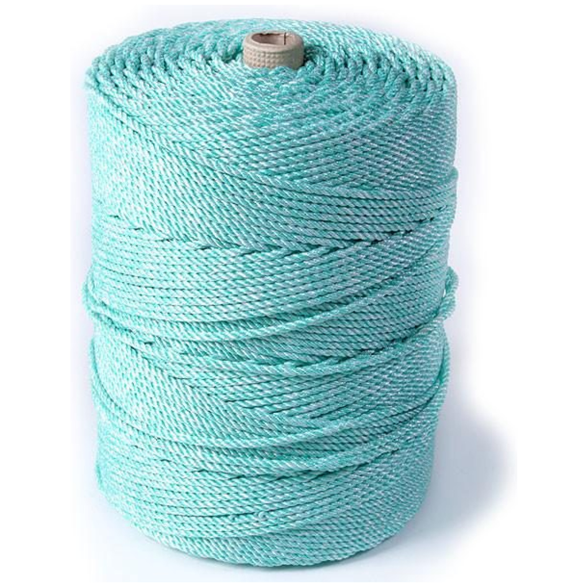 Bætigarn, perla, 5mm, grænt/hvítt - Kaupfélag Borgfirðinga