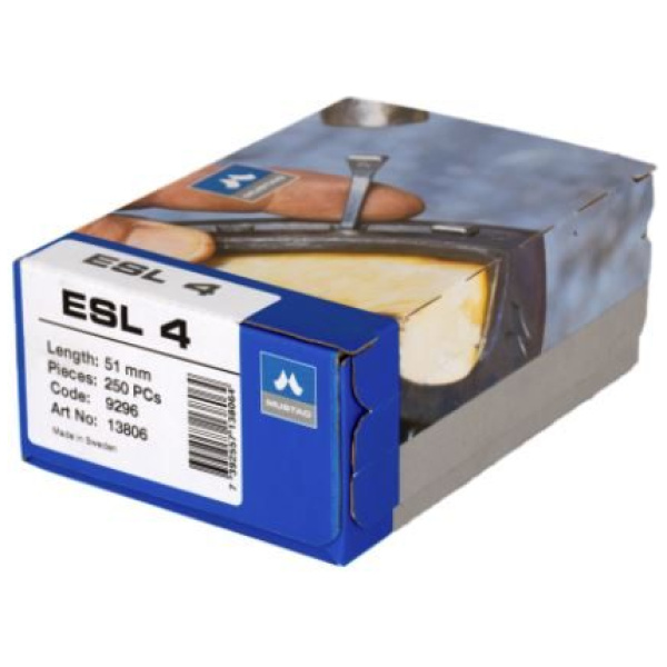 Hóffjaðrir, E4 slim, 500stk, Mustad