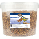 Fuglafóður, Þurrkaðir Mjölormar, 700gr