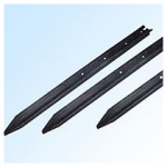 Járnstaur, 40x40x3, 1,8m