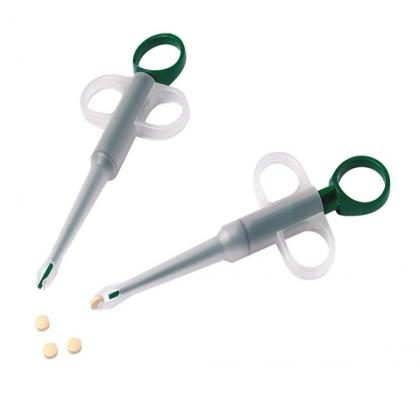 thumb-2ab02427932371b8fd76aeea2088d6361.jpg Sprauta fyrir töflur, græn/glær - Image 1