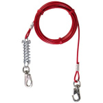 Hundataumur, kapal, rauður, 5m