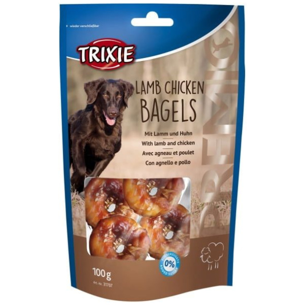 Hundanammi, Lamb Chicken Bagels, 100g