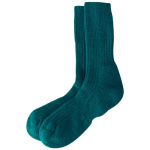 Sokkar, angóru, bláir dökk