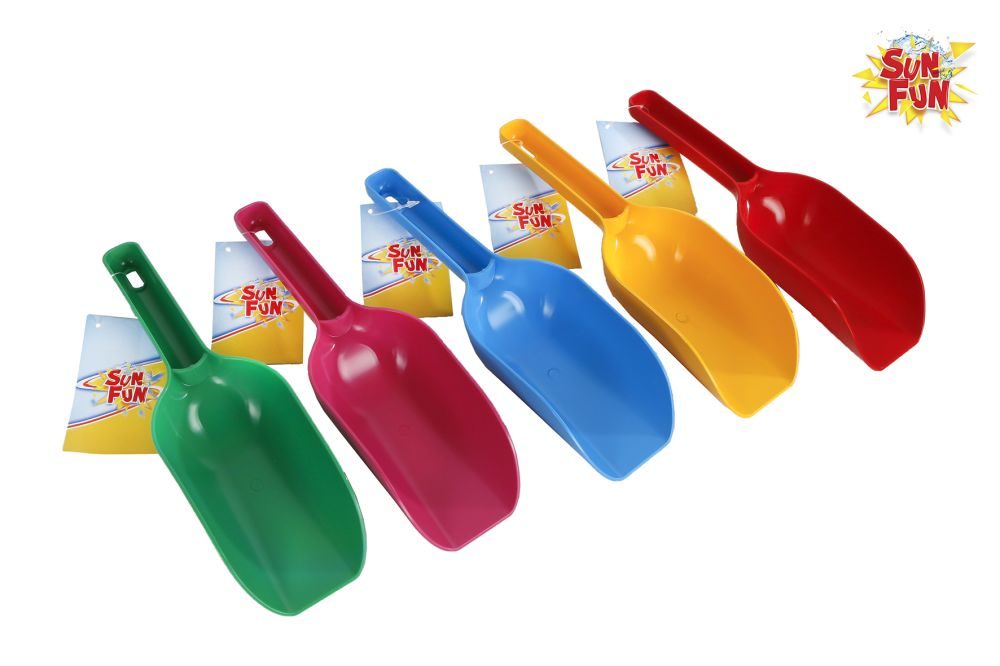 va720712.jpg Skófla, plast, 1 stk, 23 cm, 5 litir - Image 1