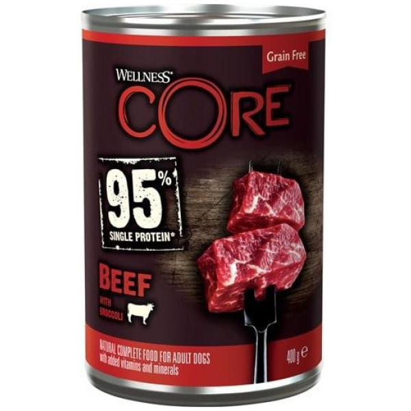 Hundamatur, Core, Nauta&Brokkoli, 400g