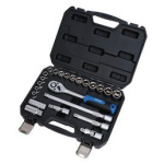 Topplyklasett, 1/2", 23stk