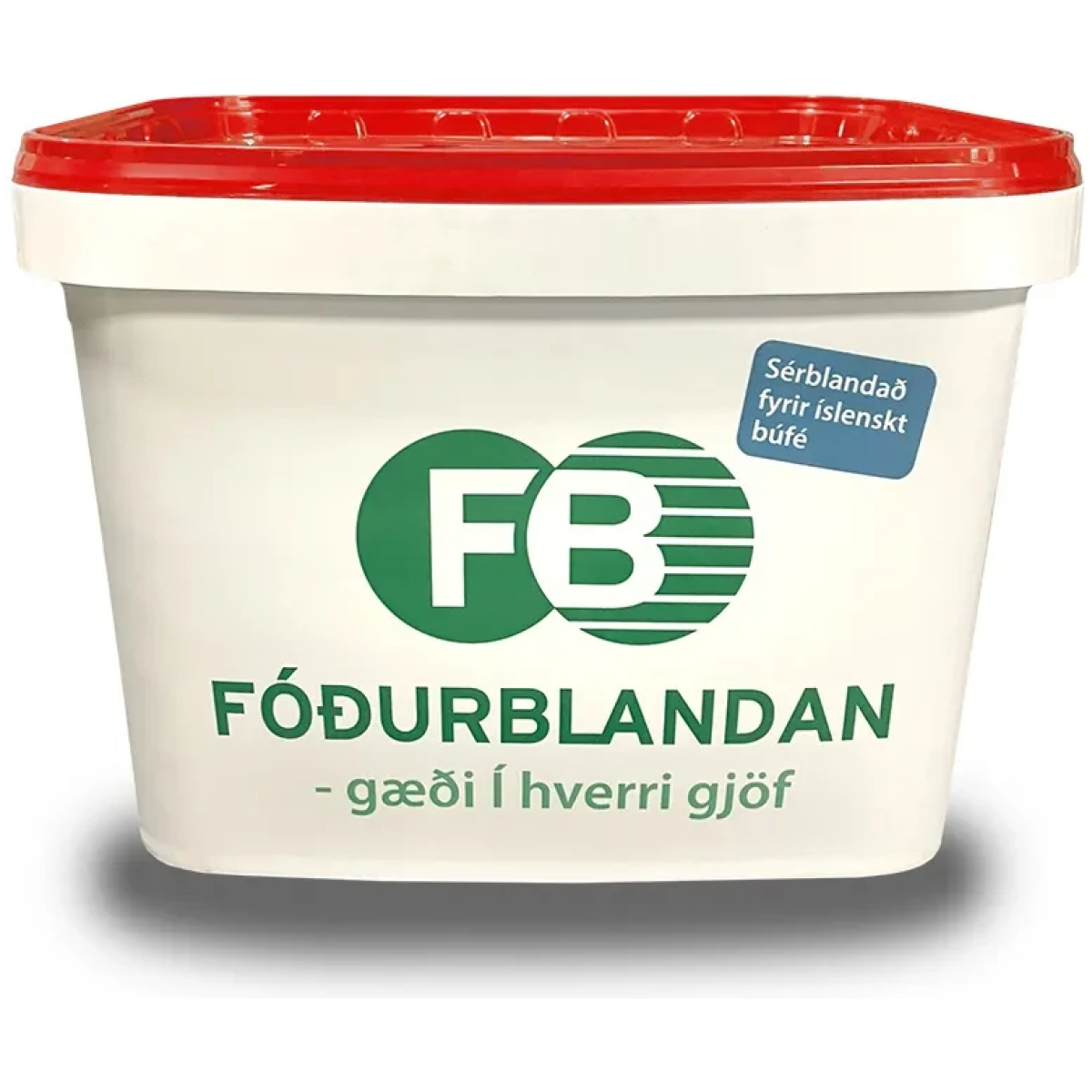 Steinefnastampur, orku, rauður, 25kg - Kaupfélag Borgfirðinga