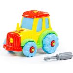 Traktor, m/skrúfjárni
